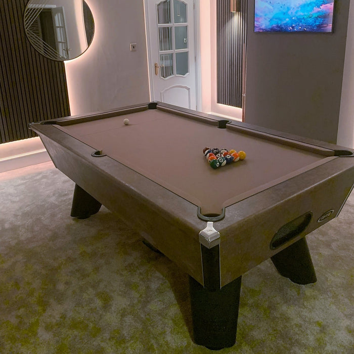 Cry Wolf Slate Bed Indoor Pool Table - Bronze - 6ft & 7ft - Home Games Room