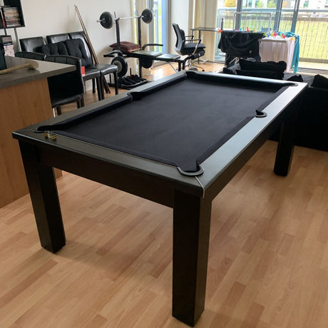 fmf Elixir Shadow Black Pool Dining Table