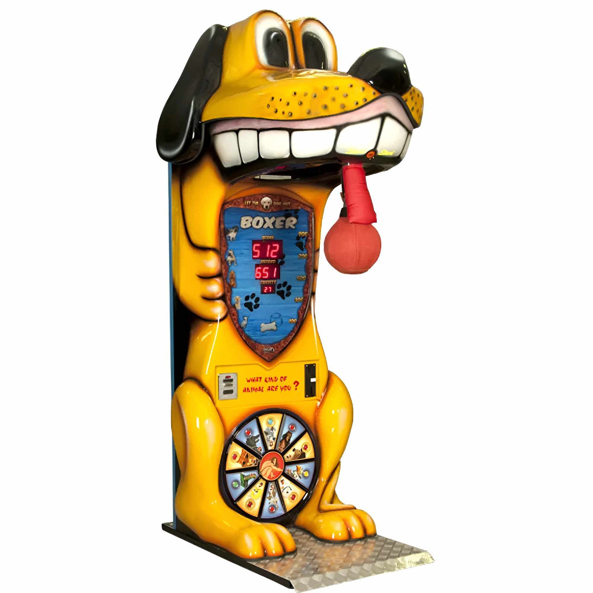 Boxer Dog Boxing Arcade Machine