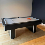 Classic Slimline Slate Bed Pool Table | Black