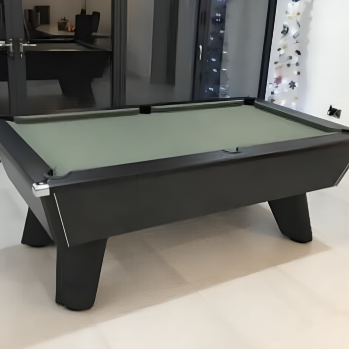 Cry Wolf Slate Bed Indoor Pool Table - Black - 6ft & 7ft