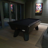 Cry Wolf Slate Bed Indoor Pool Table - Black - 6ft & 7ft