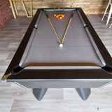 Cry Wolf Slate Bed Indoor Pool Table - Black