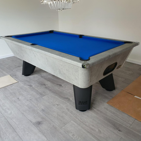 Cry Wolf Slate Bed Indoor Pool Table - Urban Grey - 6ft & 7ft