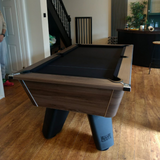 Cry Wolf Slate Bed Indoor Pool Table - Dark Walnut