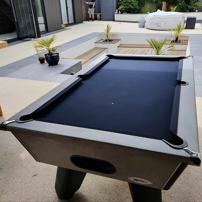 Cry Wolf Slate Bed Outdoor Pool Table - Urban Grey - 6ft & 7ft
