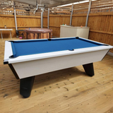 Cry Wolf Slate Bed Outdoor Pool Table - White - 6ft & 7ft