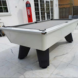 Cry Wolf Slate Bed Outdoor Pool Table - White - 6ft & 7ft