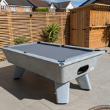 Cry Wolf Slate Bed Outdoor Pool Table - Urban Grey - 6ft & 7ft