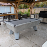 Cry Wolf Slate Bed Outdoor Pool Table - Urban Grey - 6ft & 7ft