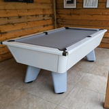 Cry Wolf Slate Bed Outdoor Pool Table - White - 6ft & 7ft