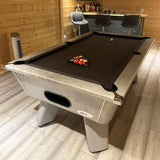 Cry Wolf Slate Bed Indoor Pool Table - Urban Grey - 6ft & 7ft