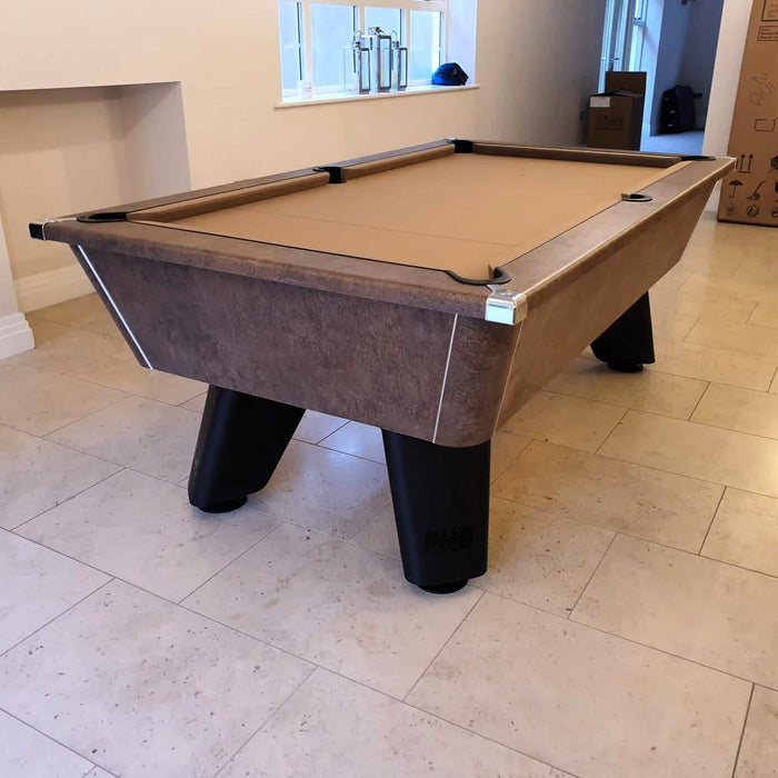 Cry Wolf Slate Bed Indoor Pool Table - Bronze - 6ft & 7ft