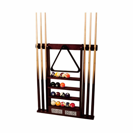 Deluxe Wall Cue Stand for 6 Cues