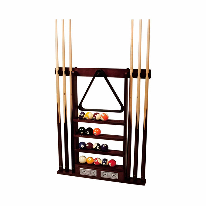Deluxe Wall Cue Stand for 6 Cues