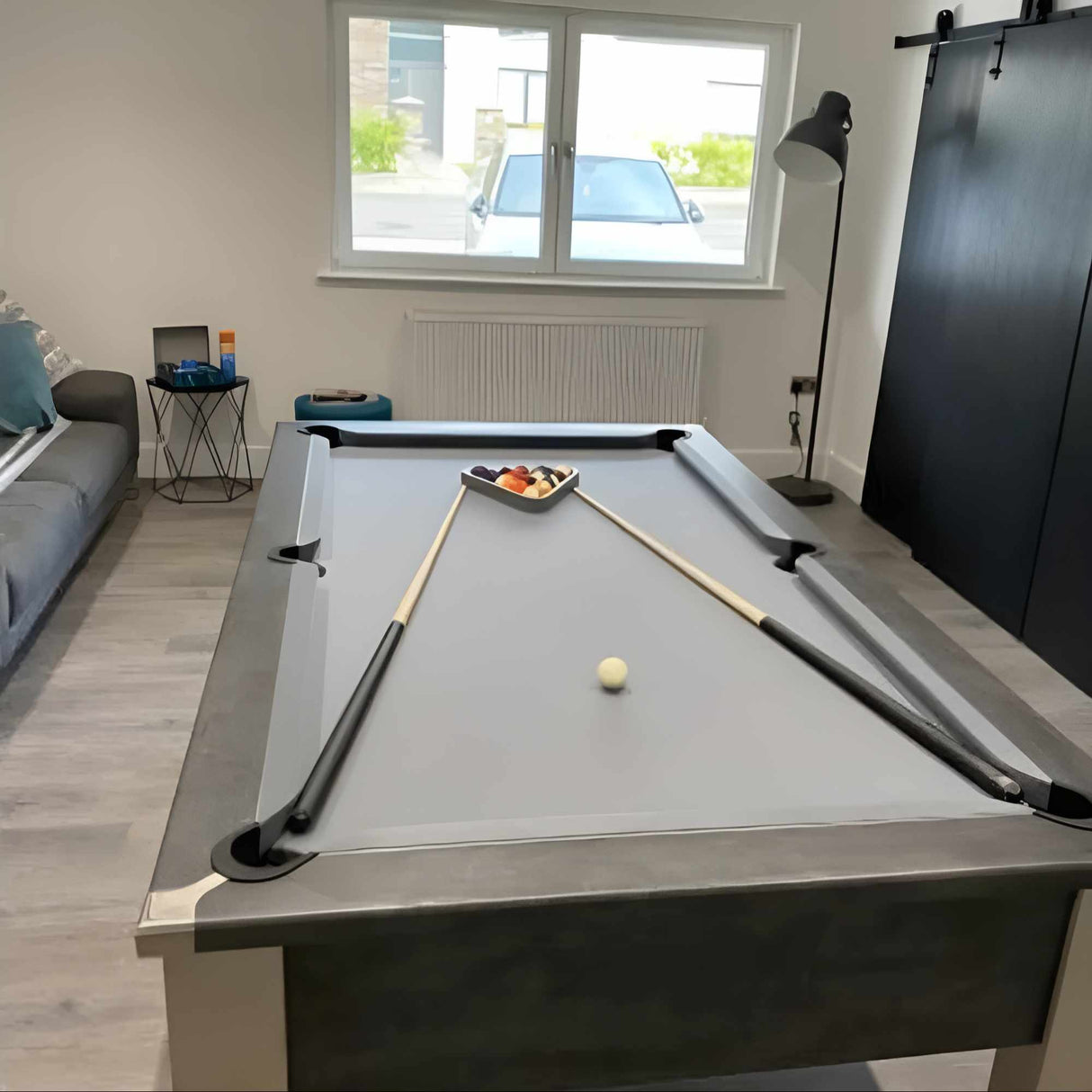 FMF | Spirit Tournament Slate Bed Pool Table | Anthracite Slate