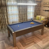 FMF | Spirit Tournament Slate Bed Pool Table | Metallic Graphite Grey