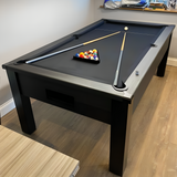 FMF | Spirit Tournament Slate Bed Pool Table | Stealth Black