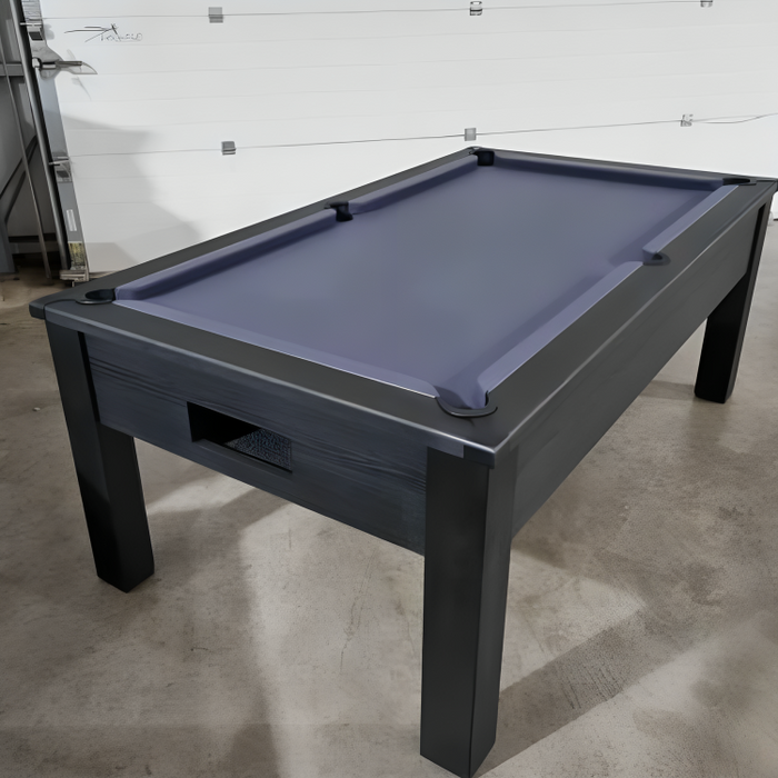 FMF | Spirit Tournament Slate Bed Pool Table | Stealth Black