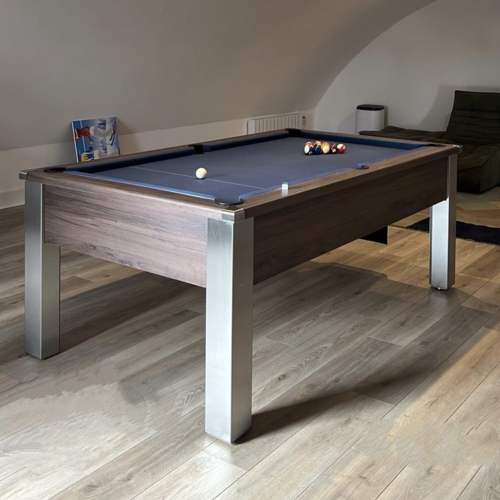 FMF | Spirit Tournament Slate Bed Pool Table | Pacific Walnut