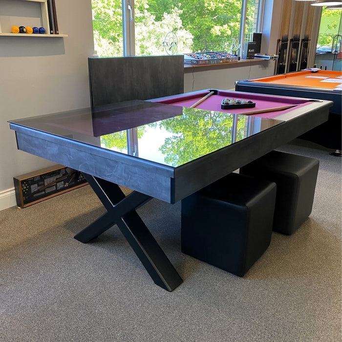 FMF | Xcalibur Slate Bed Pool Dining Table | Various Finishes