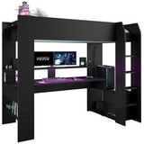 Parisot Online Gaming High Sleeper Bed with Desk