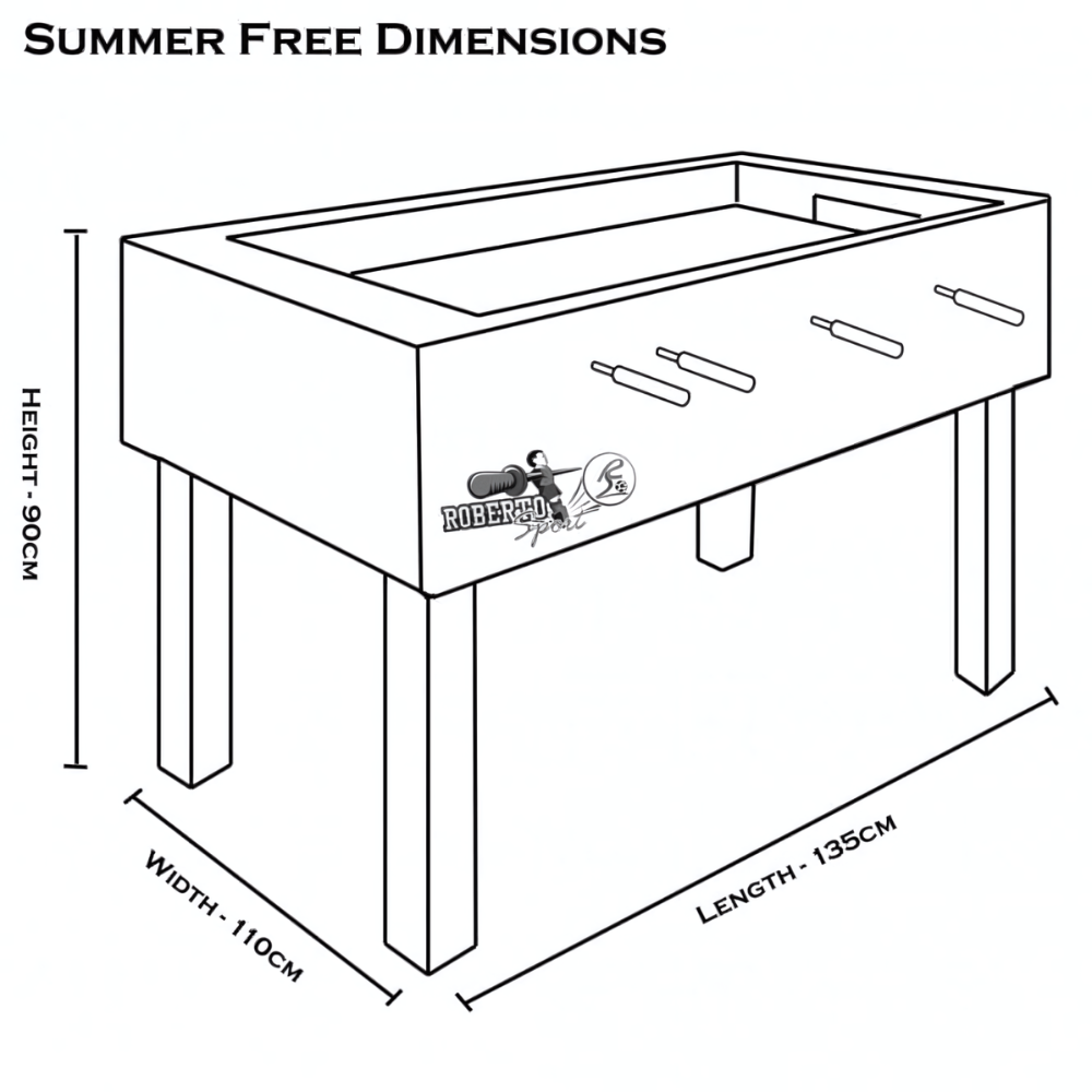 Roberto Sport Summer Free Football Table