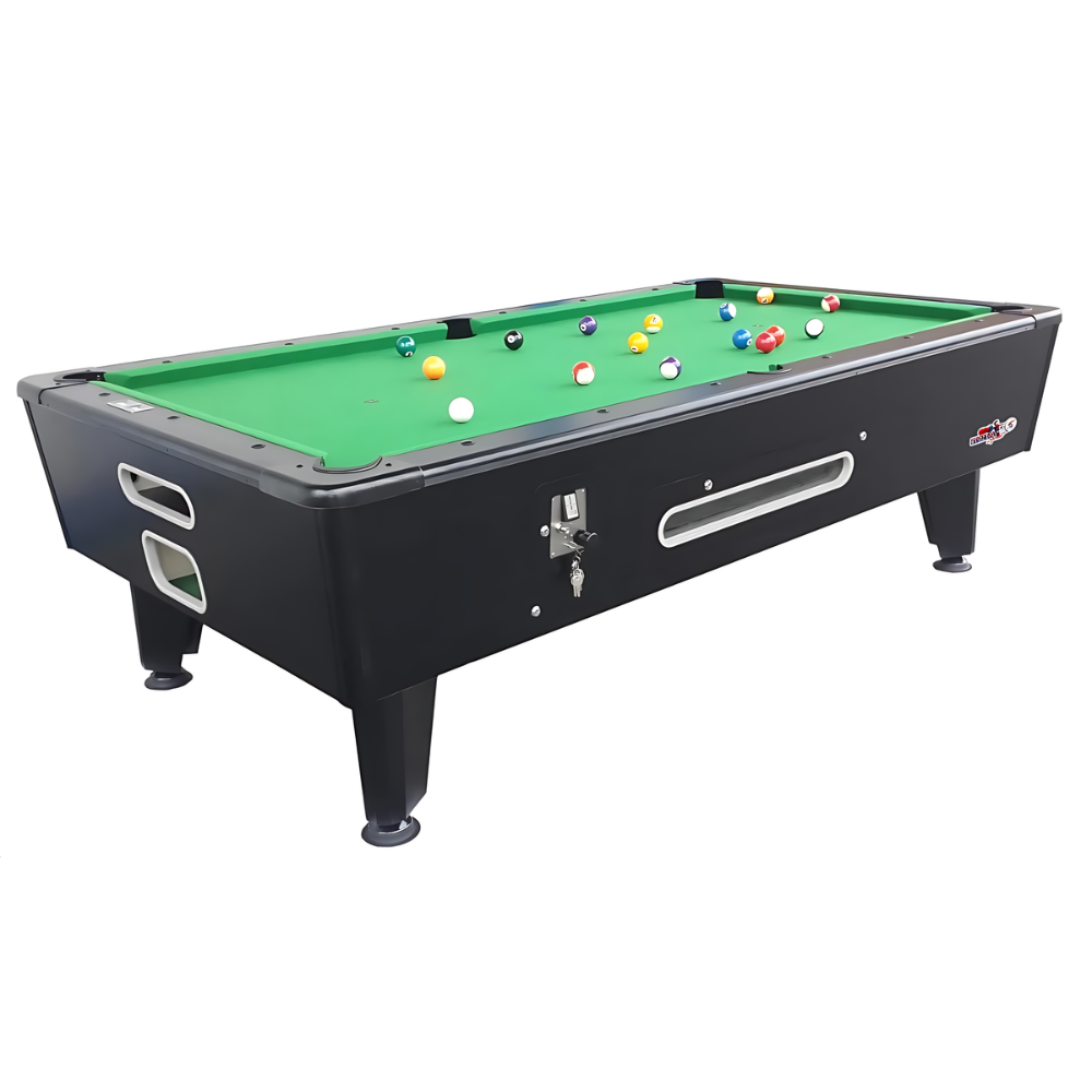 Roberto Sports Top Pool 200 Slate Bed Coin Operated Pool Table