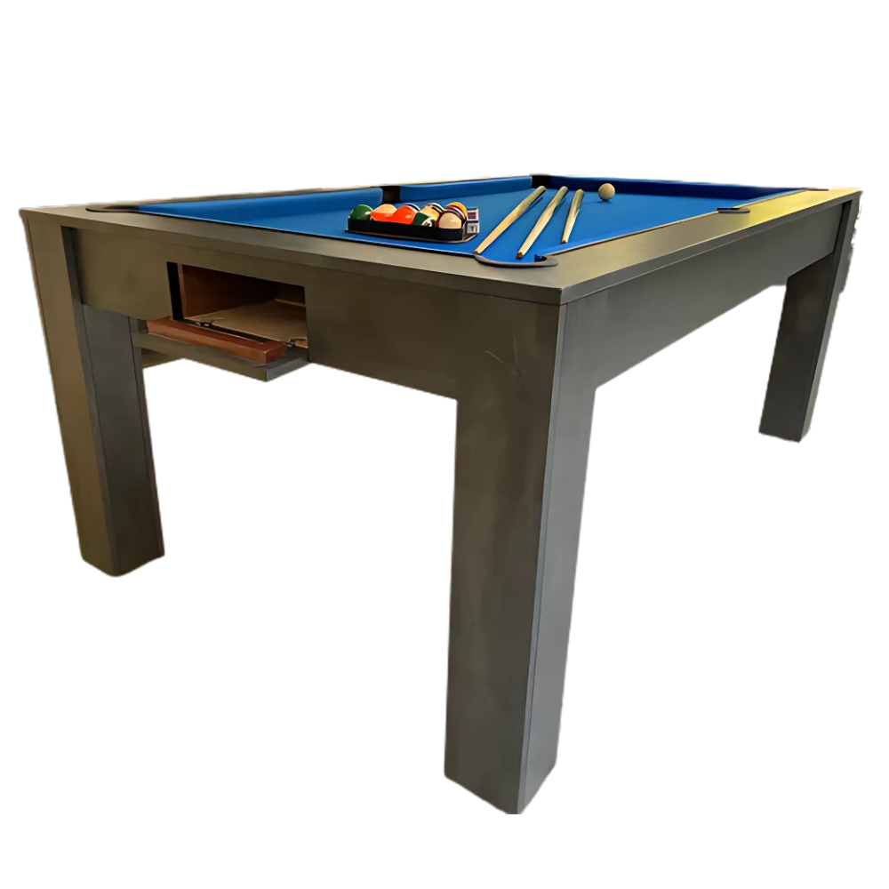 Rosetta Slate Bed Pool Dining Table | Monaco Grey