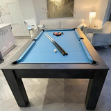 Rosetta Slate Bed Pool Dining Table | Monaco Grey