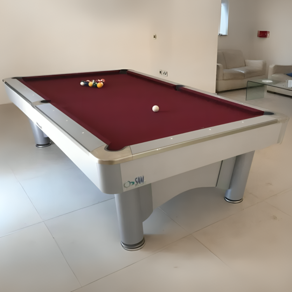 SAM K Steel Mark 2 Pool Table - 8ft, 9ft