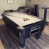 Sam Atlantic Slate Bed Pool Table | Gloss Black