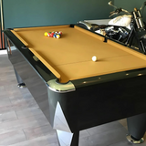 Sam Atlantic Slate Bed Pool Table | Gloss Black