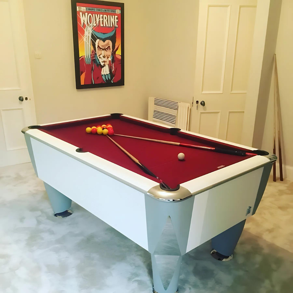 Sam Atlantic Slate Bed Pool Table | Matt White