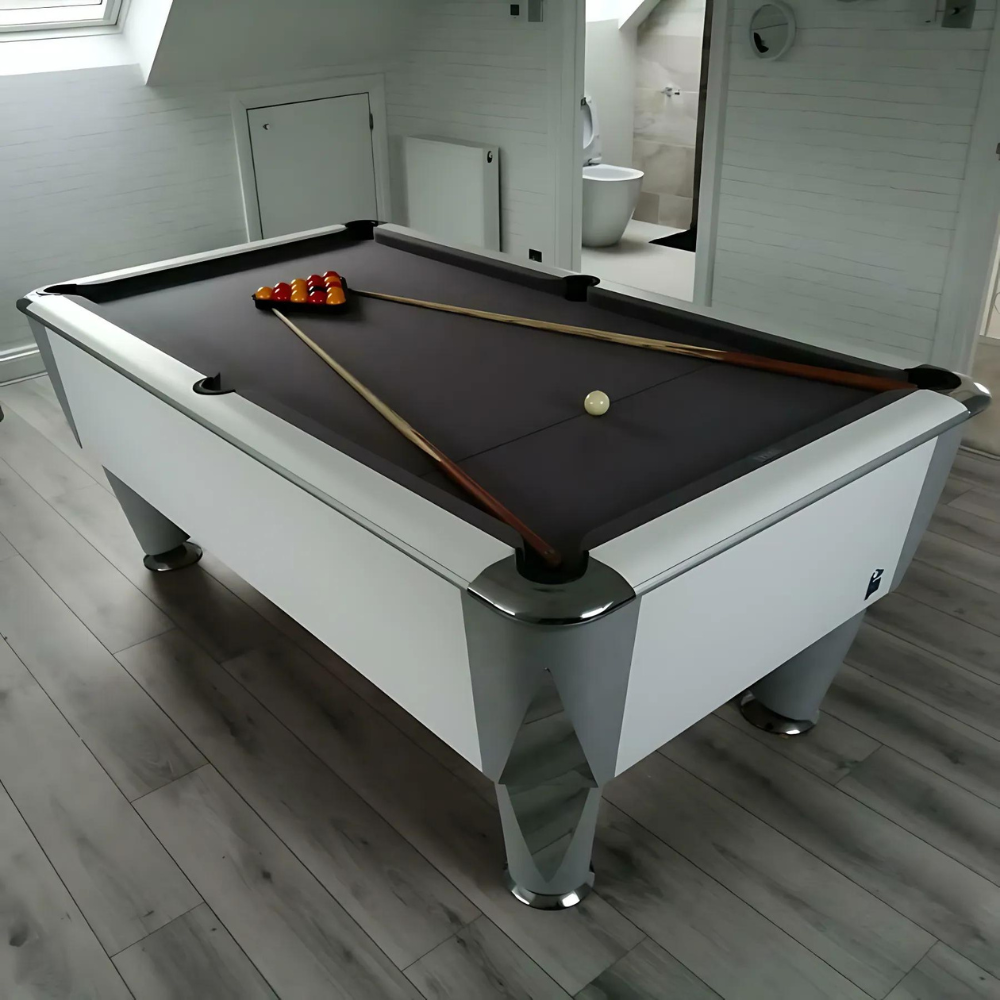 Sam Atlantic Slate Bed Pool Table | Matt White