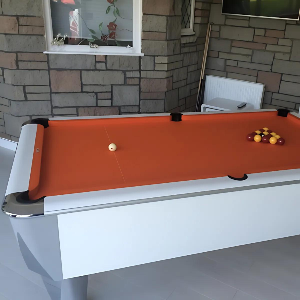 Sam Atlantic Slate Bed Pool Table | Matt White