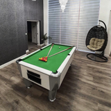 Sam Atlantic Slate Bed Pool Table | Matt White