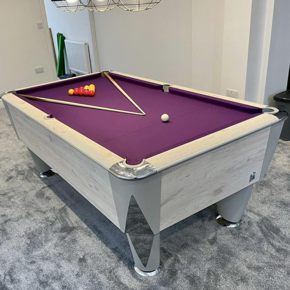 Sam Atlantic Slate Bed Pool Table | Polar Oak