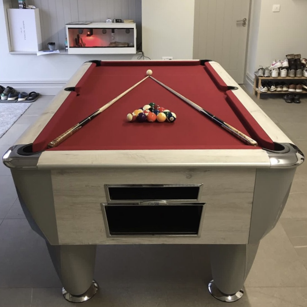 Sam Atlantic Slate Bed Pool Table | Polar Oak