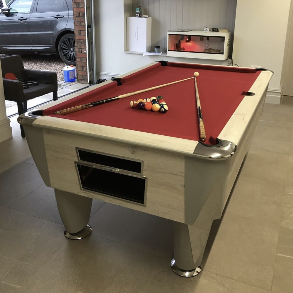 Sam Atlantic Slate Bed Pool Table | Polar Oak