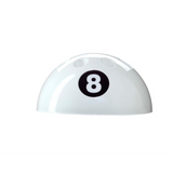 Stunning White 8 Ball Cue Stand & Rack for 9 Cues