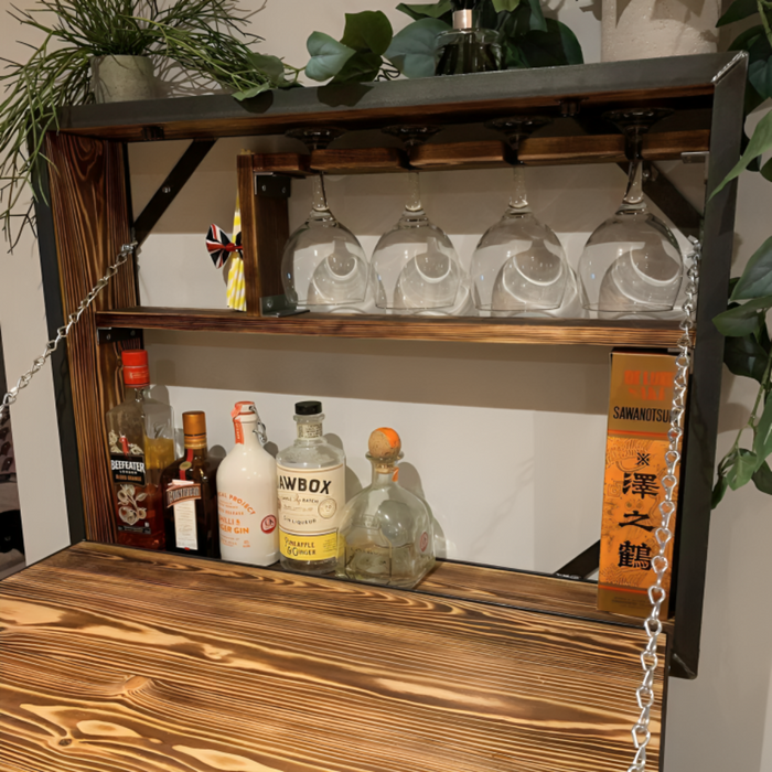 Wall Mounted Drinks Bar