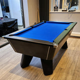 Cry Wolf Slate Bed Indoor Pool Table - Black - 6ft & 7ft