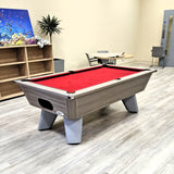 Cry Wolf Slate Bed Indoor Pool Table - Driftwood - 6ft & 7ft