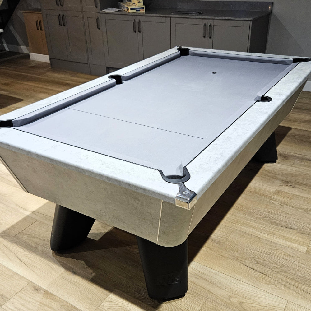 Cry Wolf Slate Bed Indoor Pool Table - Urban Grey - 6ft & 7ft