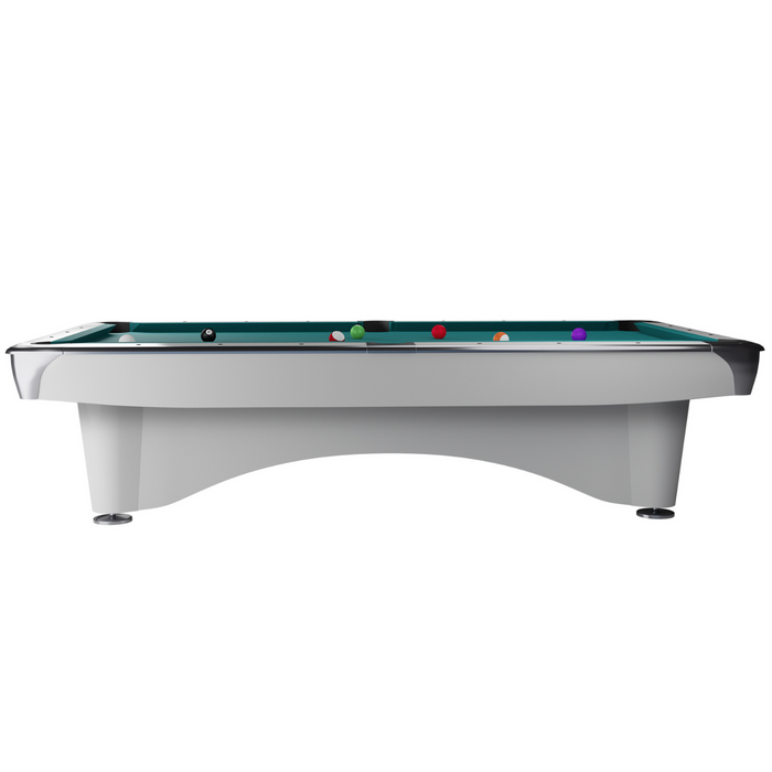 Dynamic III American Slate Bed Pool Table White - 8ft & 9ft