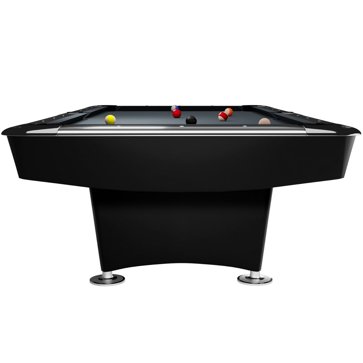 Dynamic II American Slate Bed Pool Table Black - 7ft & 9ft