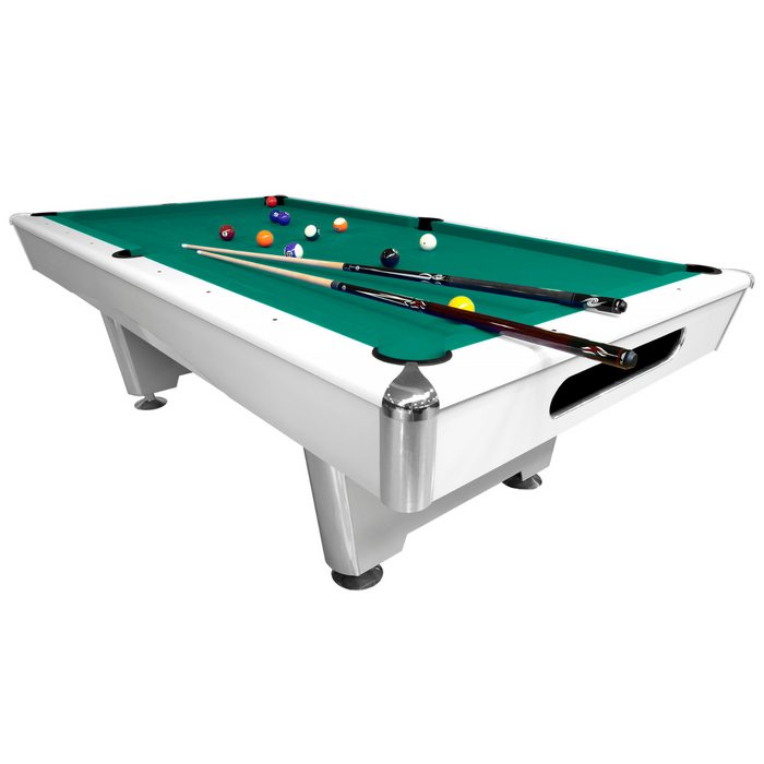 Dynamic Triumph American Slate Bed Pool Table White - 7ft or 8ft