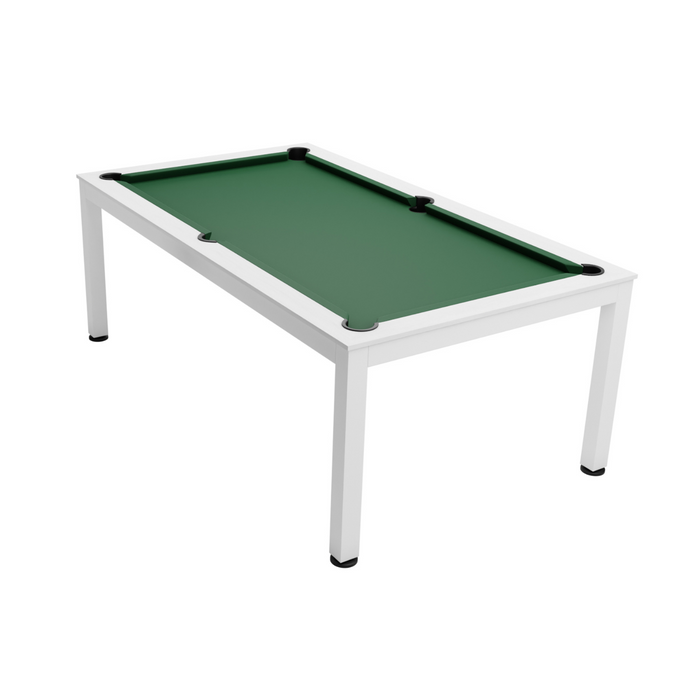Dynamic Vancouver II American Slate Bed Pool Dining Table White - 7ft