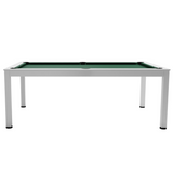 Dynamic Vancouver II American Slate Bed Pool Dining Table White - 7ft